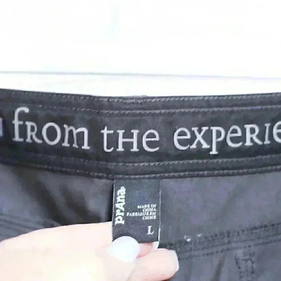 Prana Zion Gray Cargo Shorts Large x 12" inseam M3STRE110 smoke color - Picture 8 of 11